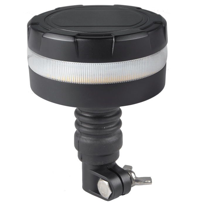 Flexible LED Rotating Light Approved R65 Black Series 45 LEDs and DIN Base